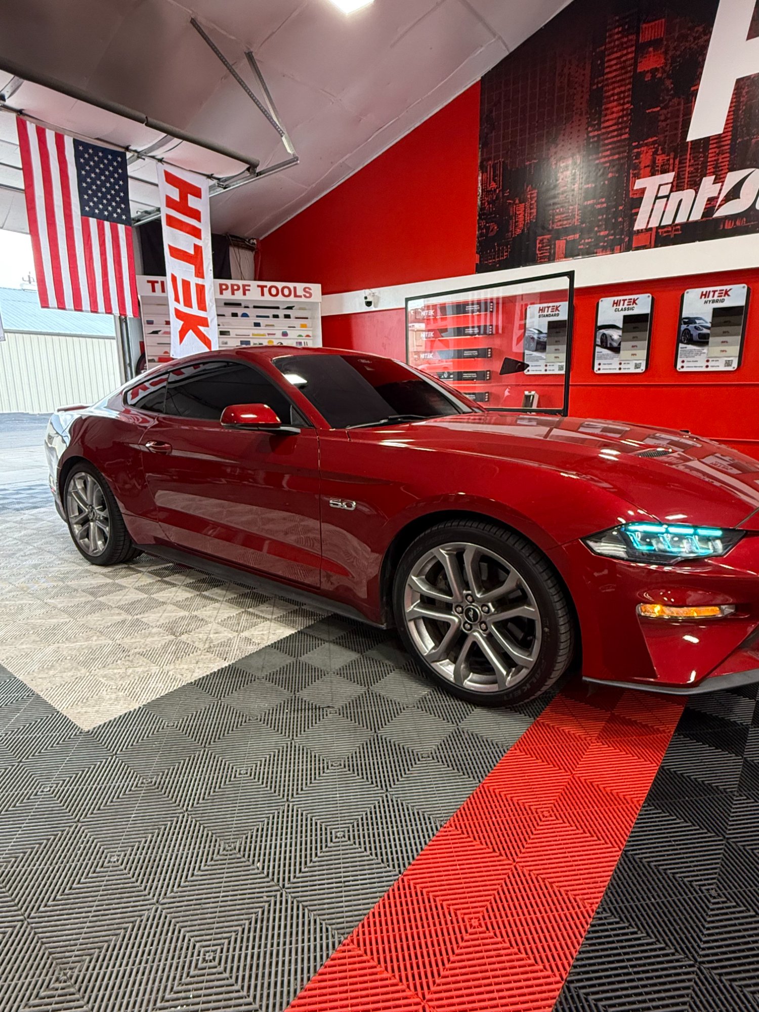 Ford Mustang GT Red 2